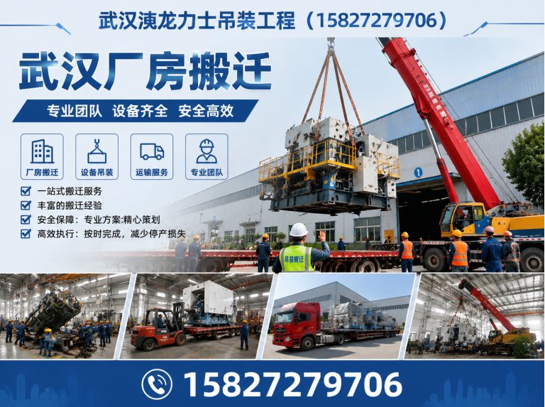 硚口区武汉厂房搬迁展示图